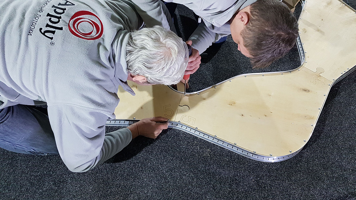 2.Закрепи профиль